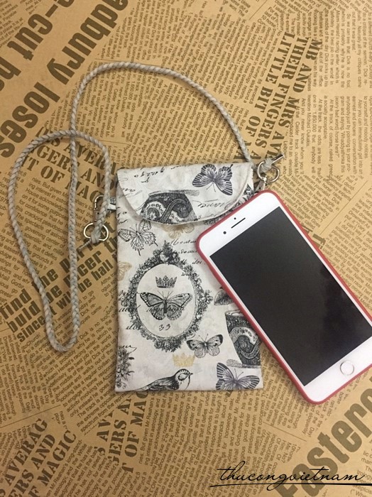 Túi vải thô vintage